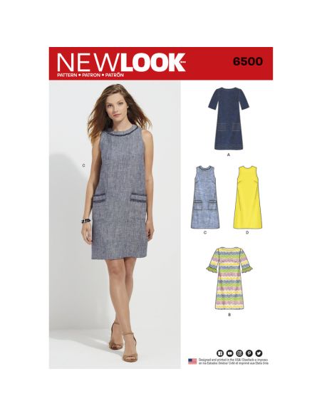 Patron New Look 6500 - Robe