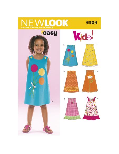 Patron New Look 6504 -Robes