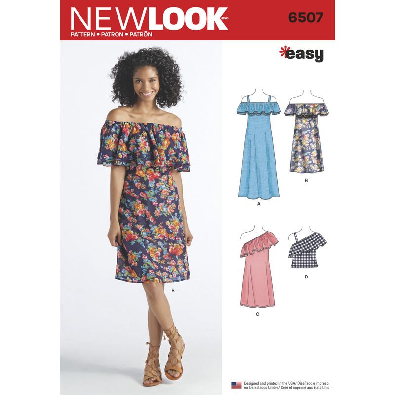 Patron New Look 6507 - Robe