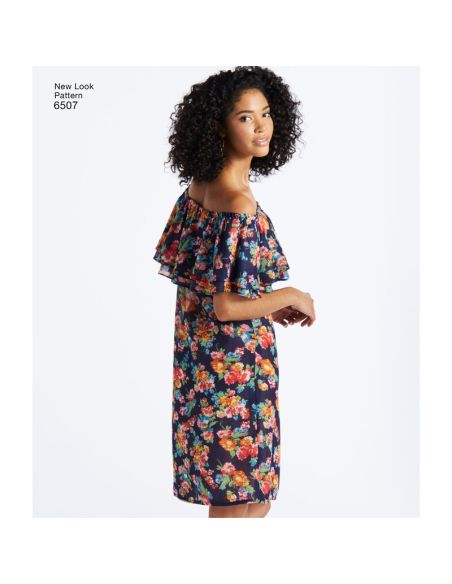 Patron New Look 6507 - Robe