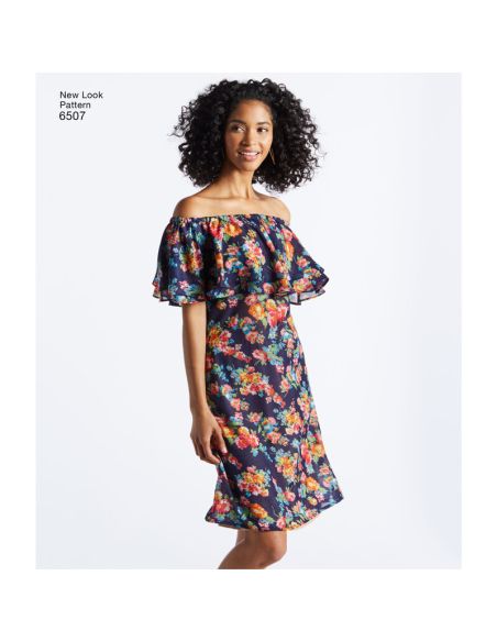 Patron New Look 6507 - Robe