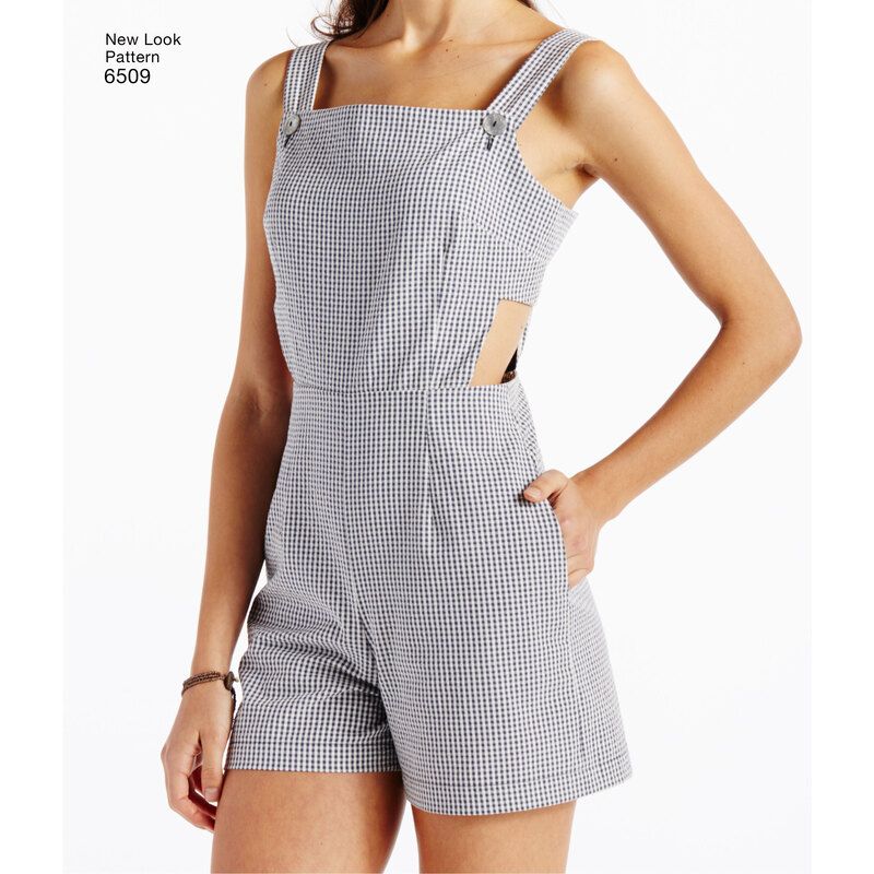 Patron New Look 6509 - Combi - short et combi - pantalon
