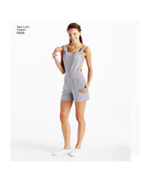 Patron New Look 6509 - Combi - short et combi - pantalon