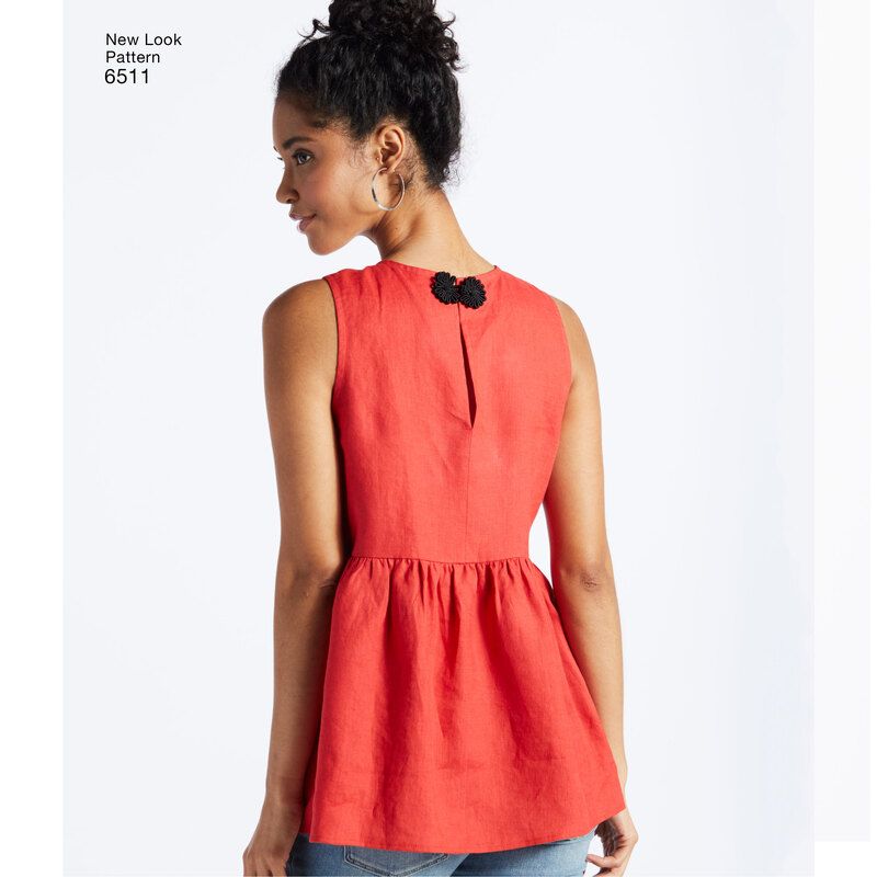 Patron New Look 6511 - Blouse et tunique