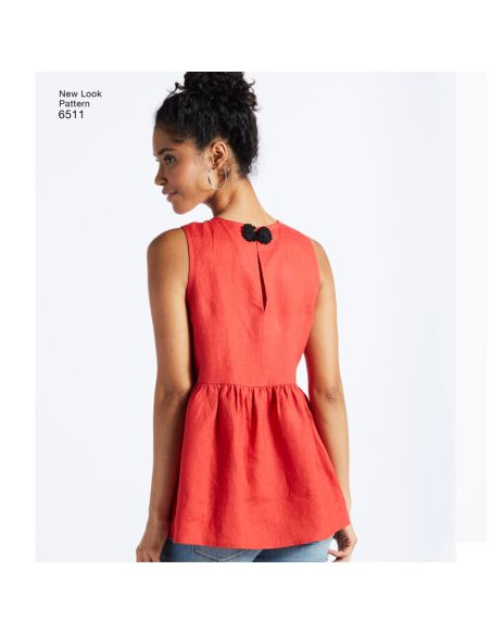 Patron New Look 6511 - Blouse et tunique