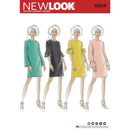 Patron New Look 6524 - Robe