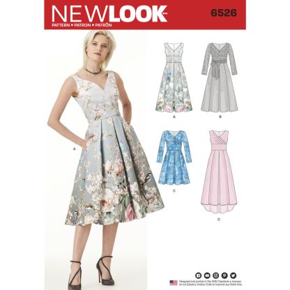 Patron New Look 6526 - Robe