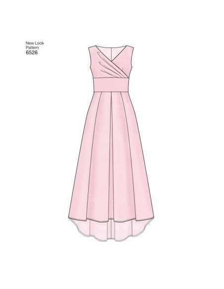 Patron New Look 6526 - Robe