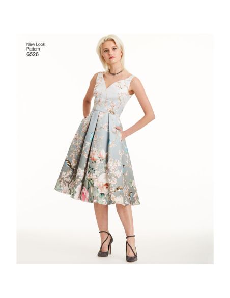 Patron New Look 6526 - Robe