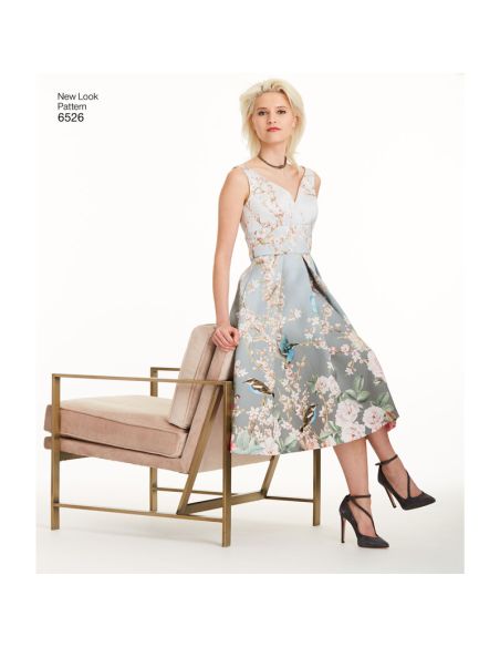 Patron New Look 6526 - Robe