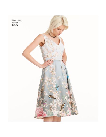 Patron New Look 6526 - Robe