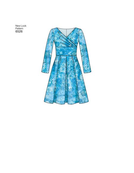 Patron New Look 6526 - Robe
