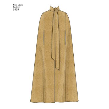 Patron New Look 6535 - Veste et manteau 2