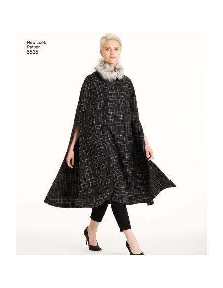 Patron New Look 6535 - Veste et manteau