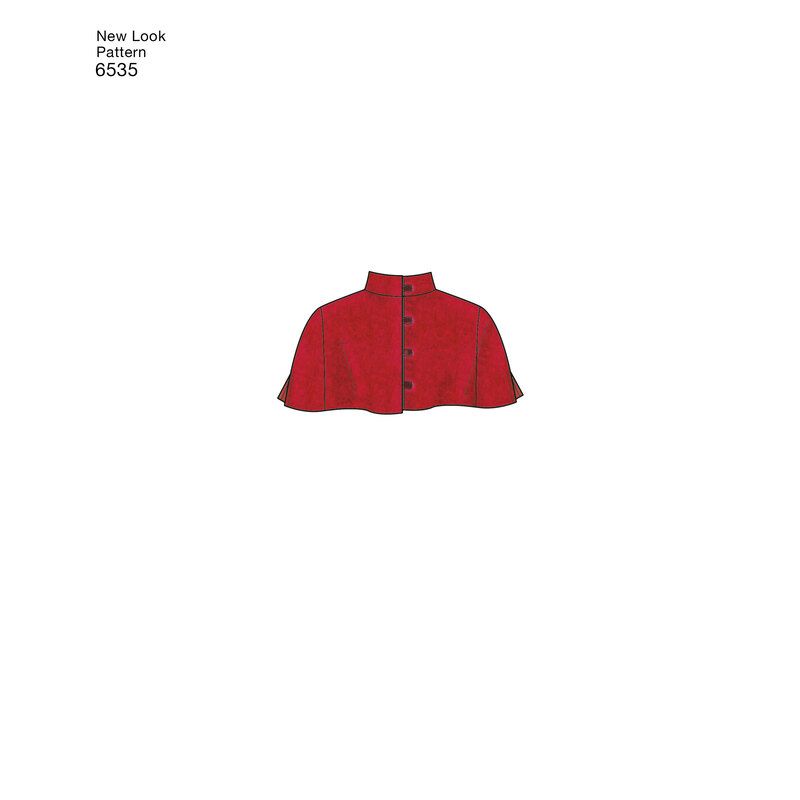 Patron New Look 6535 - Veste et manteau