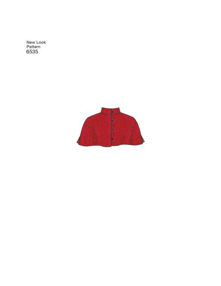 Patron New Look 6535 - Veste et manteau