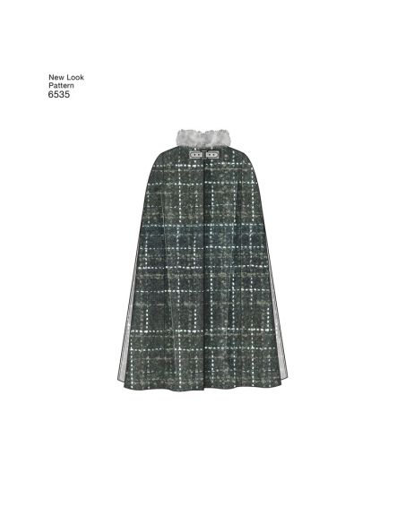 Patron New Look 6535 - Veste et manteau