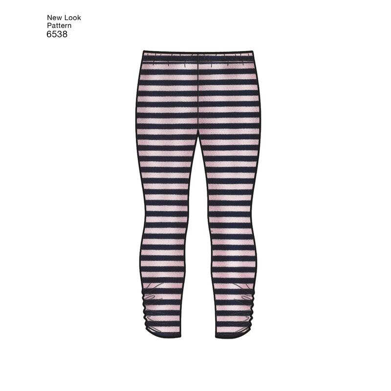 Patron New Look 6538 - Ensemble pour fillette