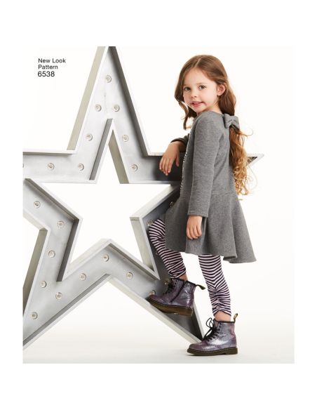Patron New Look 6538 - Ensemble pour fillette