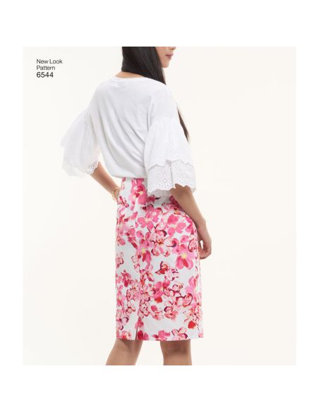 Patron New Look 6544 - Jupe et pantalon