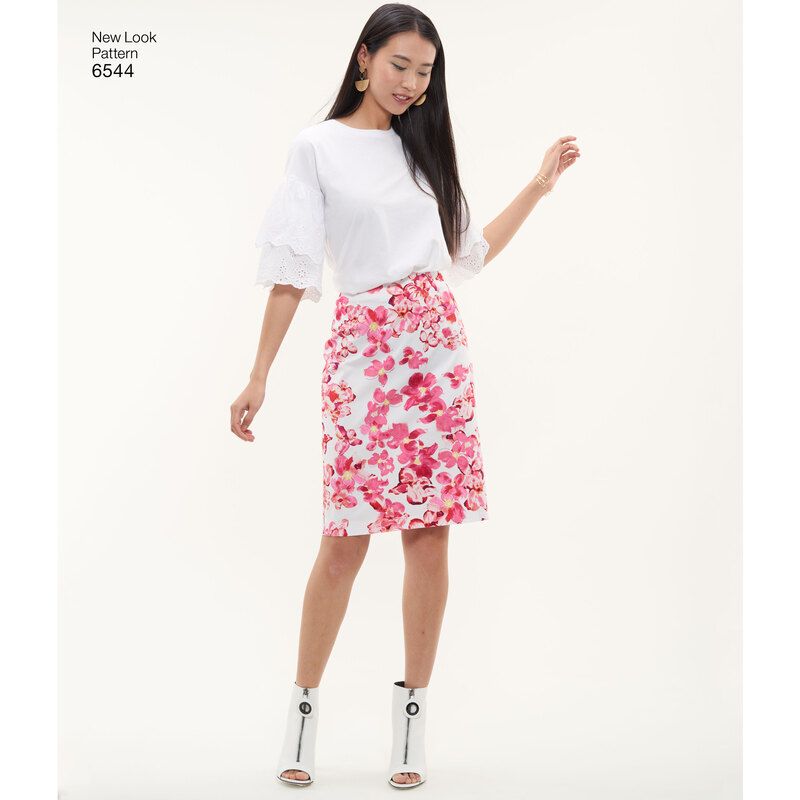 Patron New Look 6544 - Jupe et pantalon