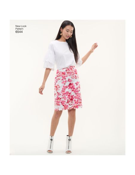 Patron New Look 6544 - Jupe et pantalon