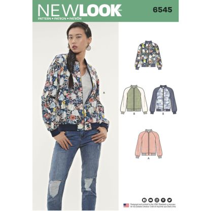 Patron New Look 6545 - Veste