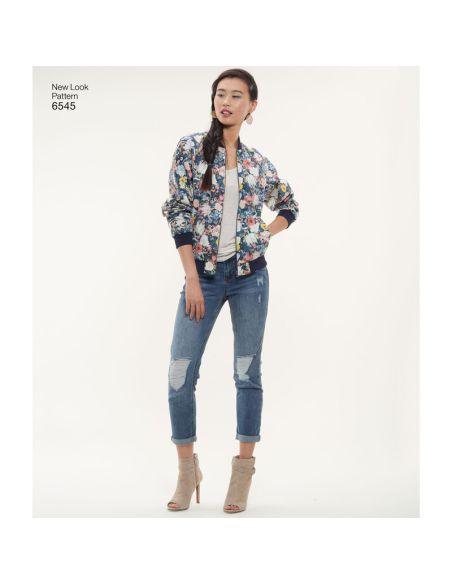 Patron New Look 6545 - Veste