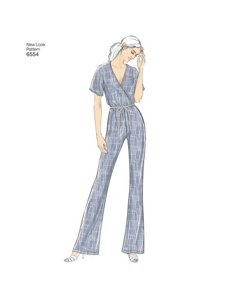 Patron New Look 6554 - Robe ou combinaison