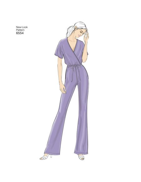 Patron New Look 6554 - Robe ou combinaison