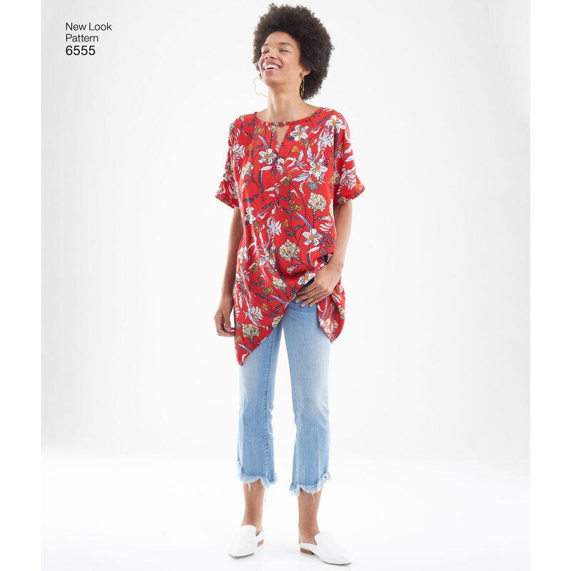 Patron New Look 6555 - Blouse