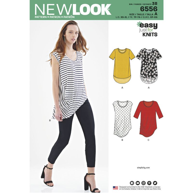 Patron New Look 6556 - Tee-Shirt