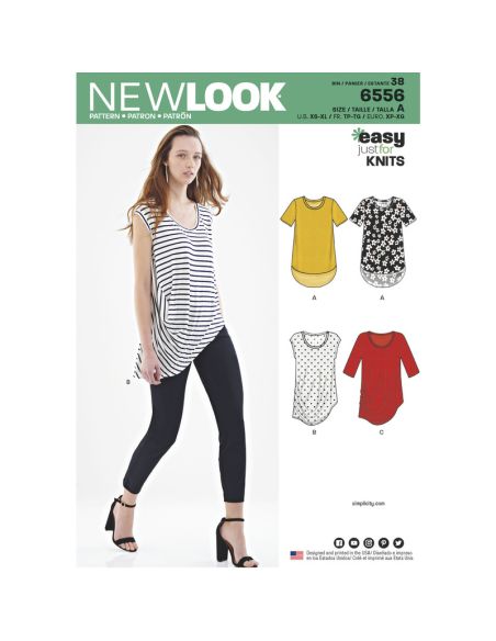 Patron New Look 6556 - Tee-Shirt