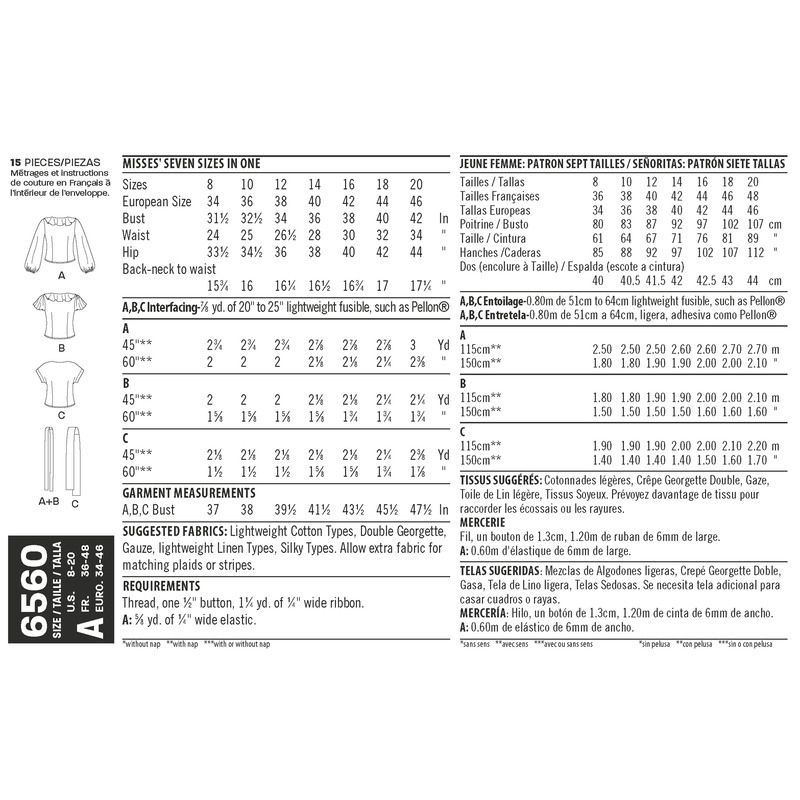 Patron New Look 6560 - Cache cœur
