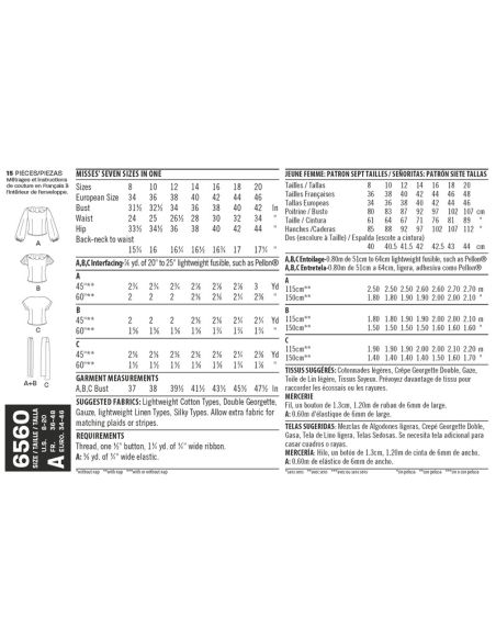 Patron New Look 6560 - Cache cœur