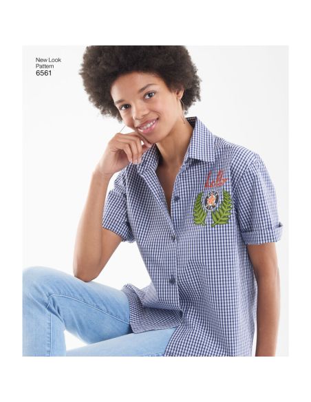 Patron New Look 6561 - Chemisier