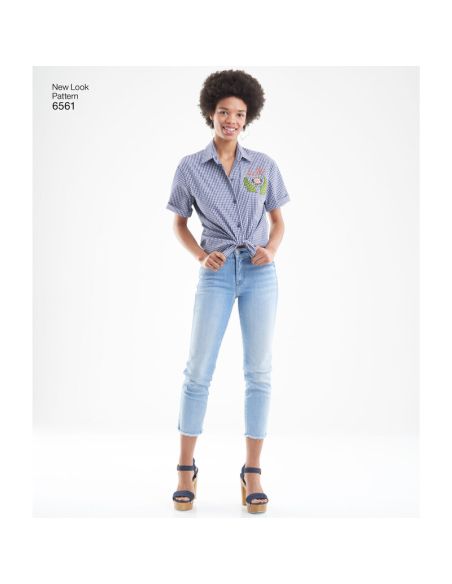 Patron New Look 6561 - Chemisier