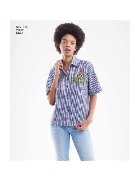Patron New Look 6561 - Chemisier
