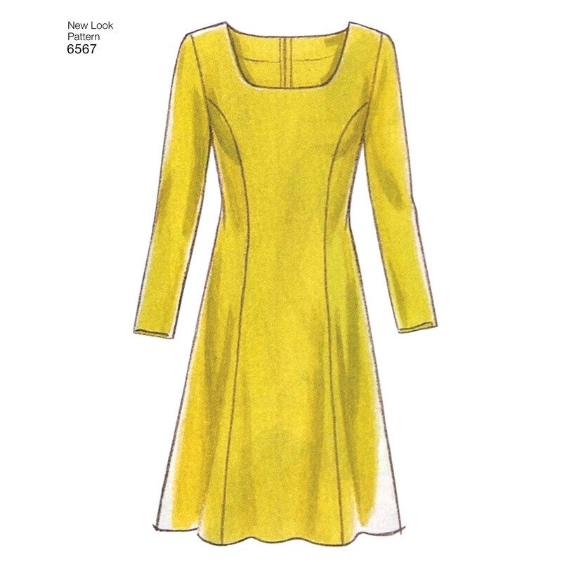 Patron New Look 6567 - Robe