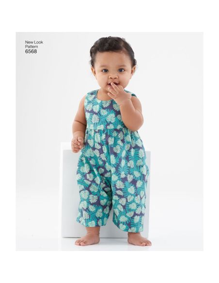 Patron New Look 6568 - Ensemble bébé
