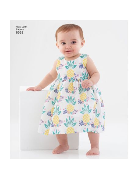 Patron New Look 6568 - Ensemble bébé
