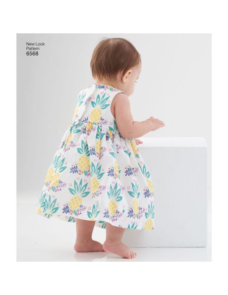 Patron New Look 6568 - Ensemble bébé