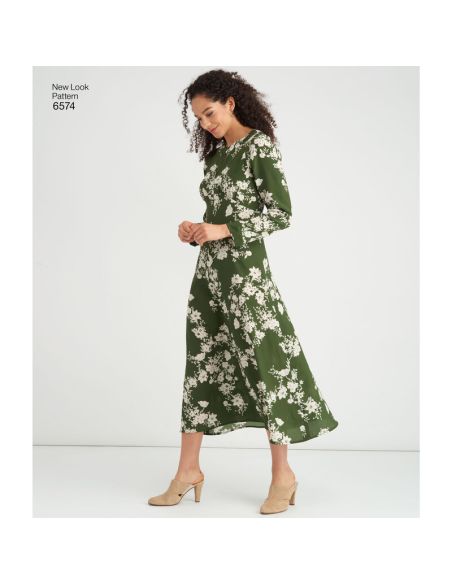 Patron New Look 6574 - Robe