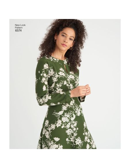 Patron New Look 6574 - Robe