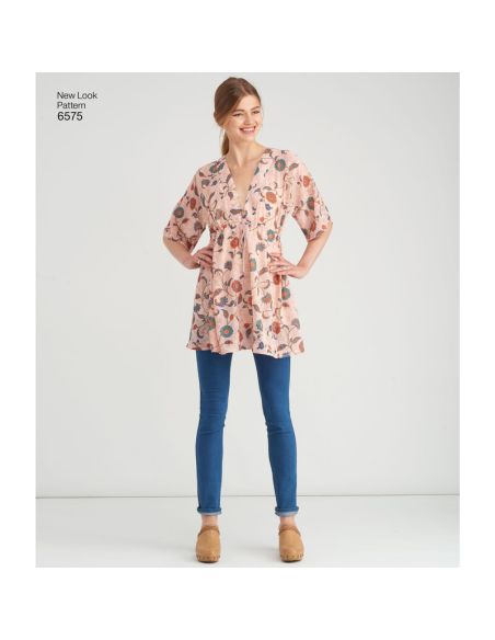 Patron New Look 6575 - Tunique