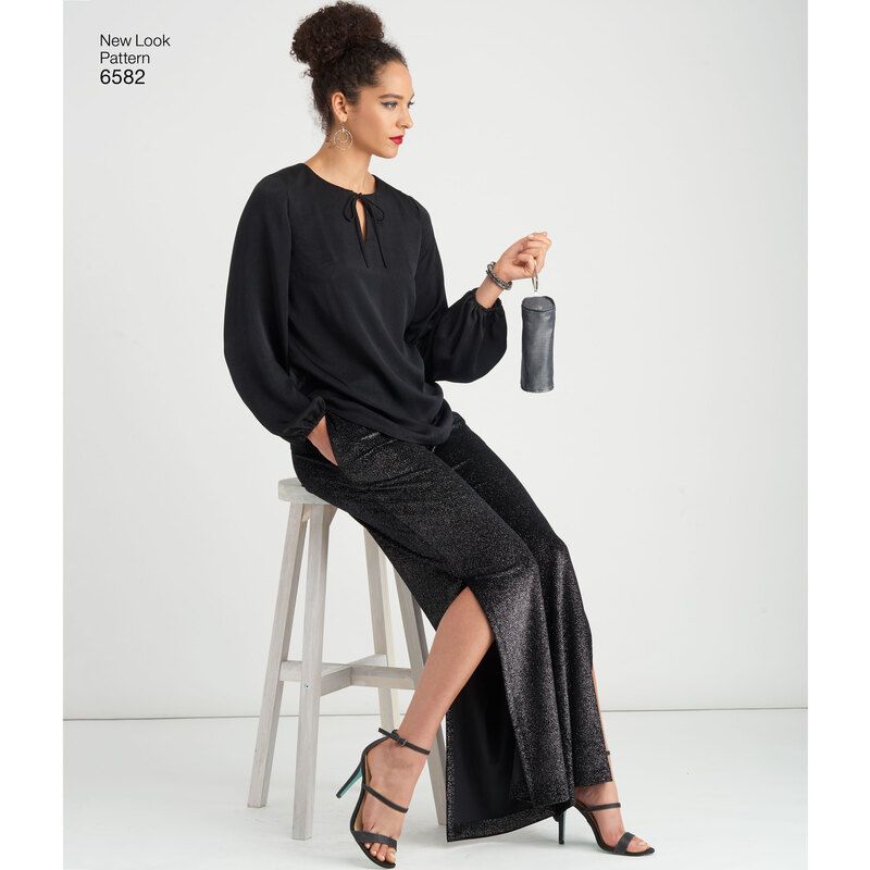 Patron New Look 6582 - Tunique et pantalon