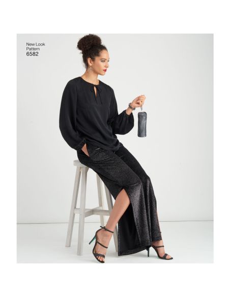 Patron New Look 6582 - Tunique et pantalon
