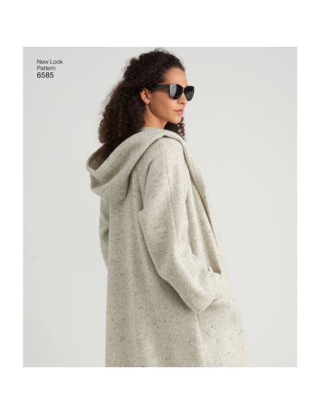 Patron New Look 6585 - Manteau
