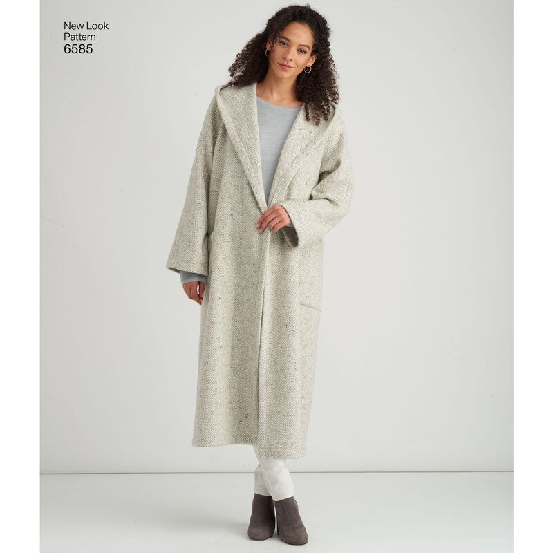 Patron New Look 6585 - Manteau
