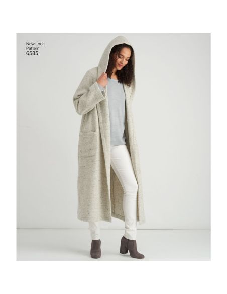 Patron New Look 6585 - Manteau